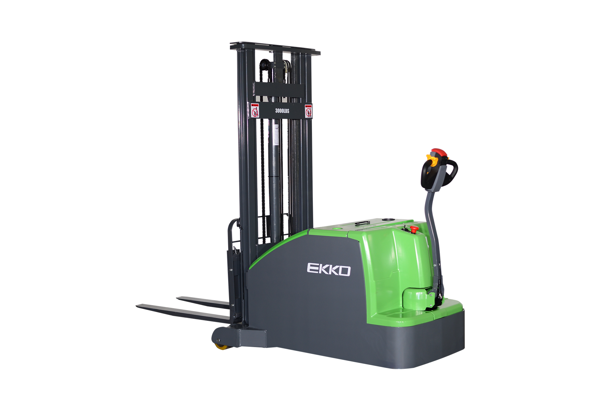 EKKO EK14C-130LI 3000lbs Counterbalanced Stacker 130" Lift