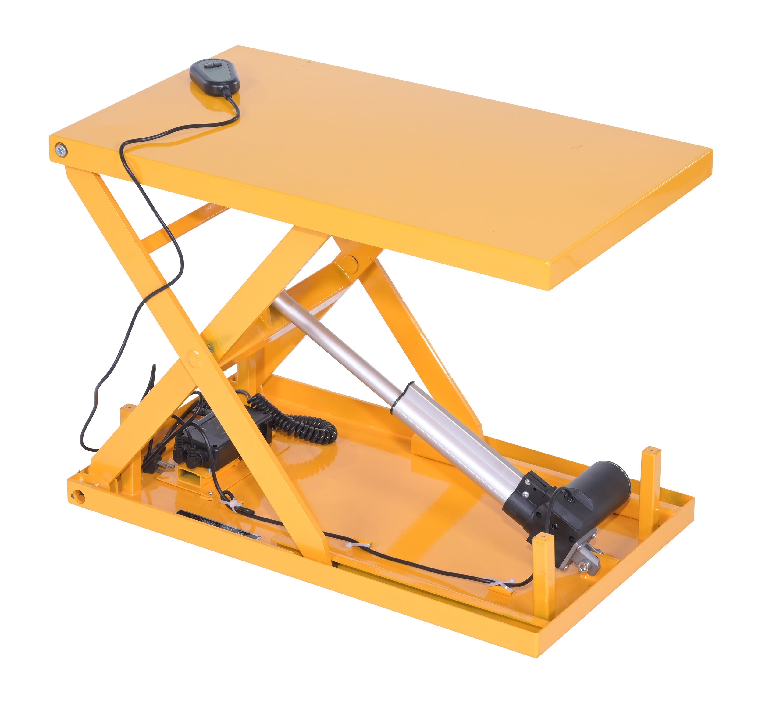 Vestil Electric Linear Actuated Table Top Scissor Lift Table