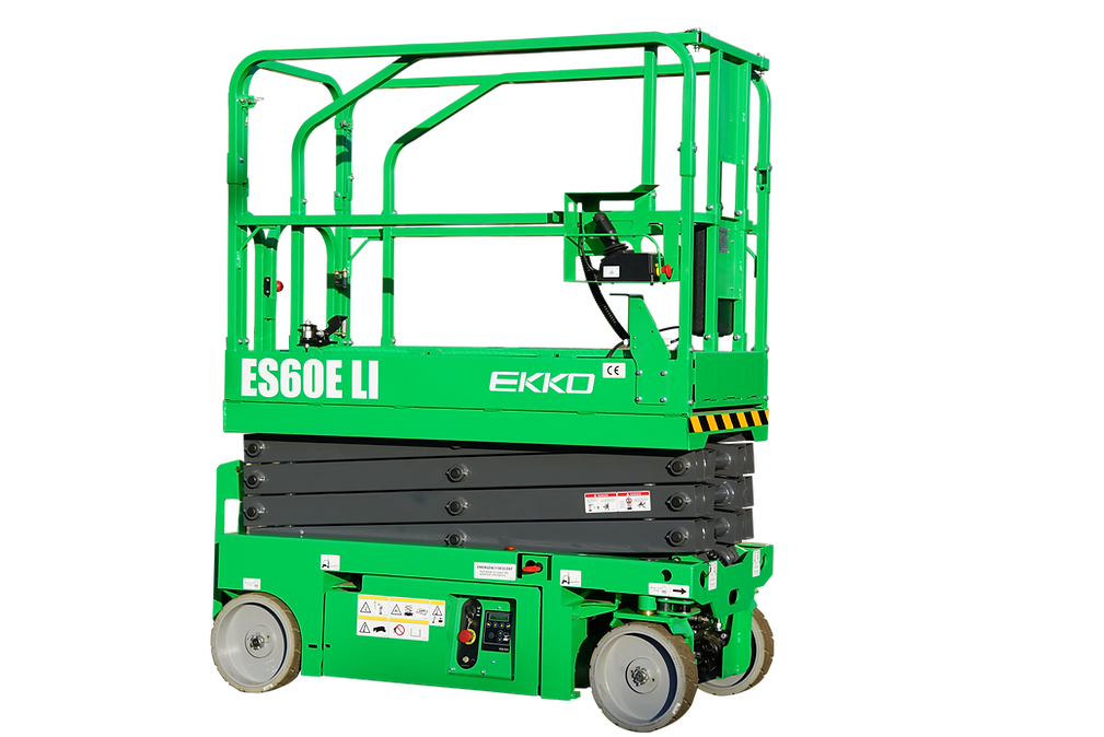 EKKO ES60E-LI 500lbs Scissor Lift Max. Height 228"