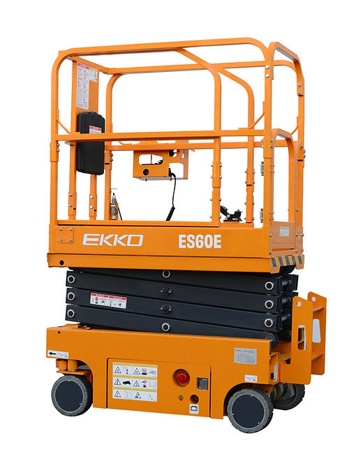EKKO ES60E 500lbs Scissor Lift Max. Height 228"
