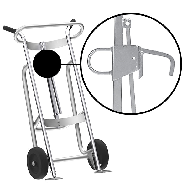 Valley Craft 2-Wheel Aluminum Drum Hand Trucks