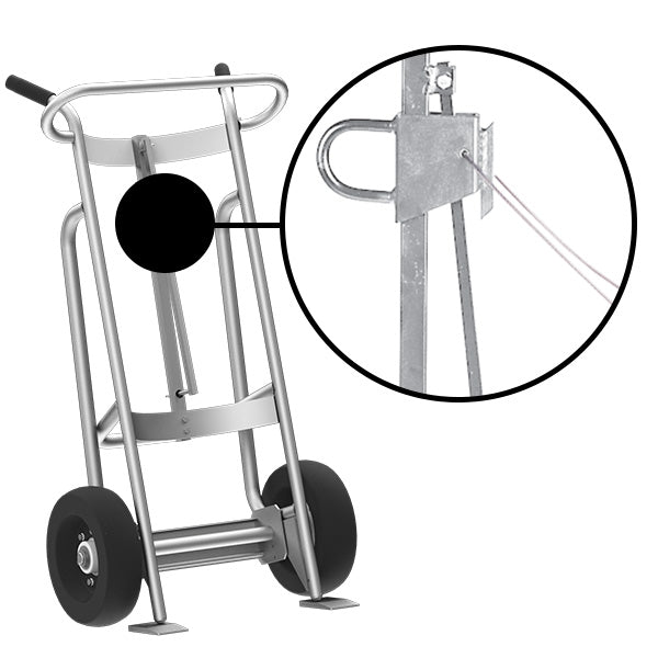 Valley Craft 2-Wheel Aluminum Drum Hand Trucks
