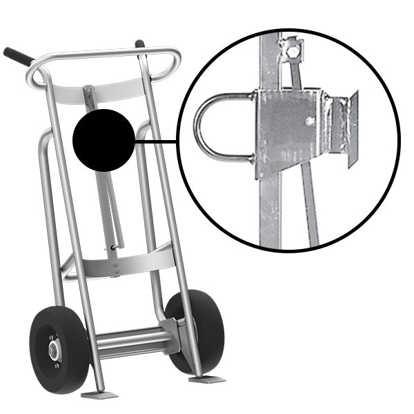 Valley Craft 2-Wheel Aluminum Drum Hand Trucks