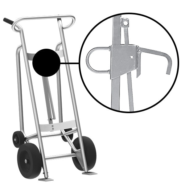 Valley Craft 4-Wheel Aluminum Drum Hand Trucks
