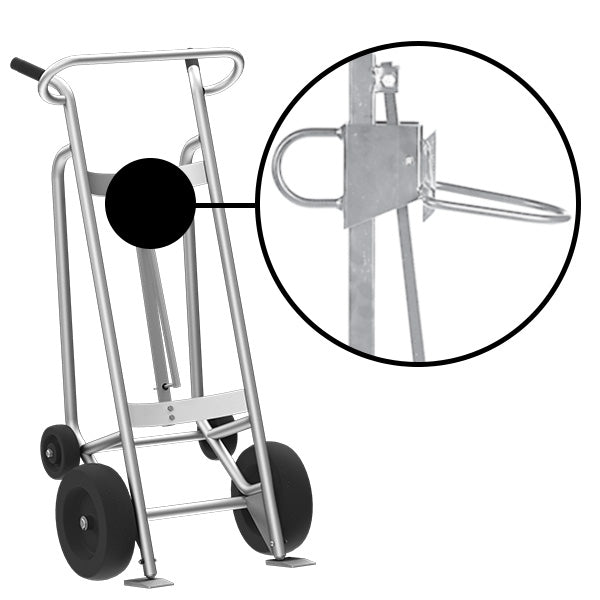 Valley Craft 4-Wheel Aluminum Drum Hand Trucks