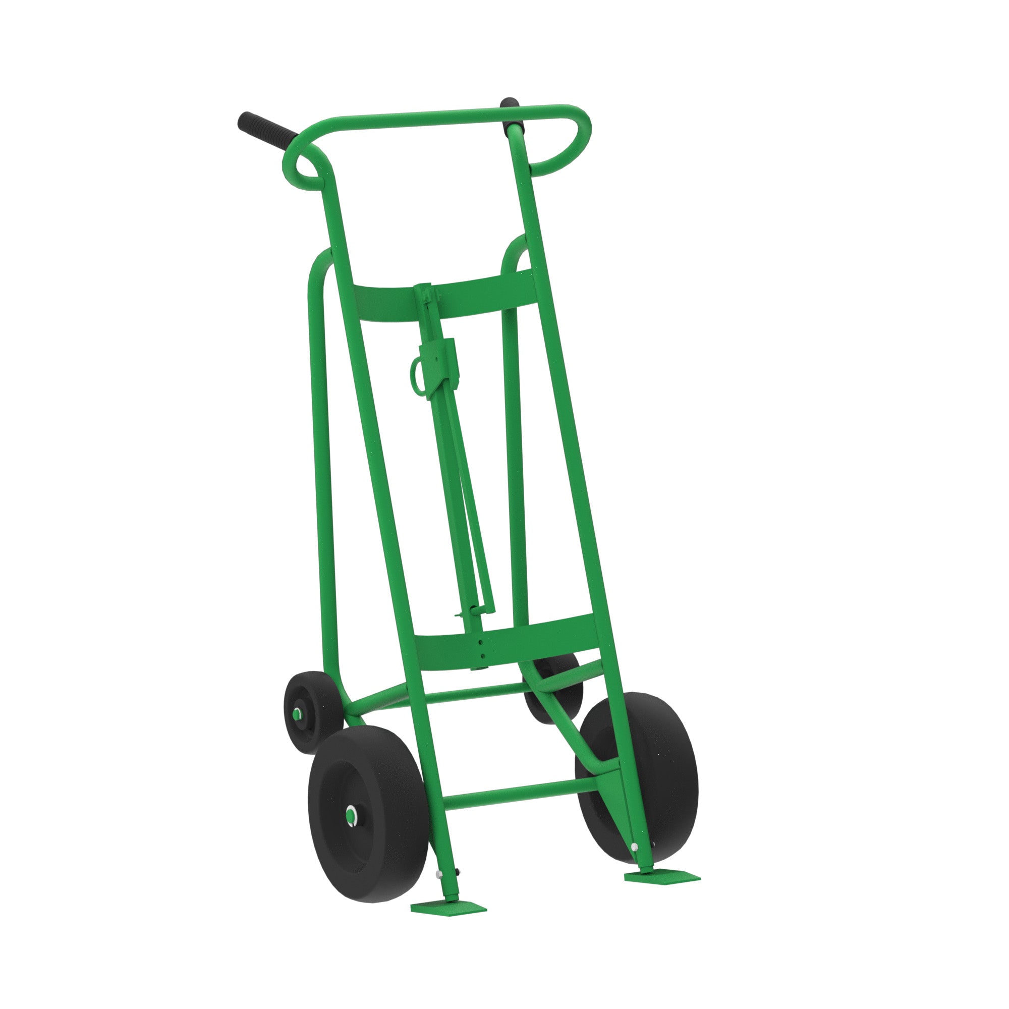 Valley Craft 4-Wheel Steel Drum Hand Trucks