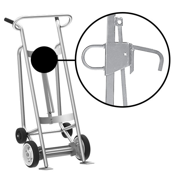 Valley Craft 4-Wheel Aluminum Drum Hand Trucks