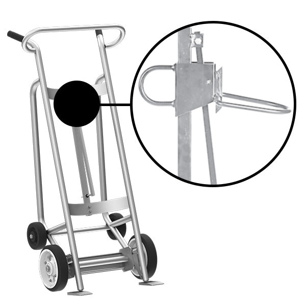 Valley Craft 4-Wheel Aluminum Drum Hand Trucks
