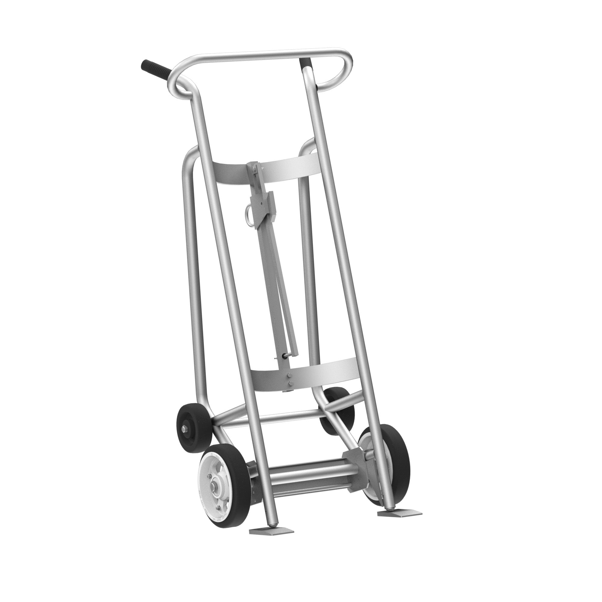 Valley Craft 4-Wheel Aluminum Drum Hand Trucks