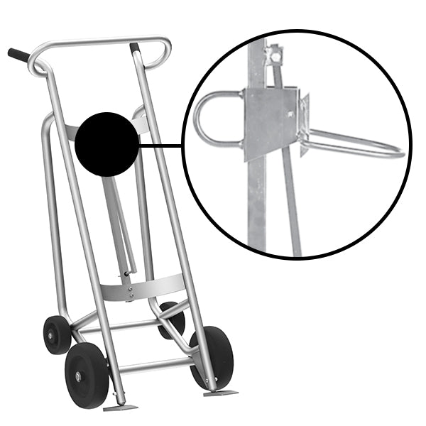 Valley Craft 4-Wheel Aluminum Drum Hand Trucks