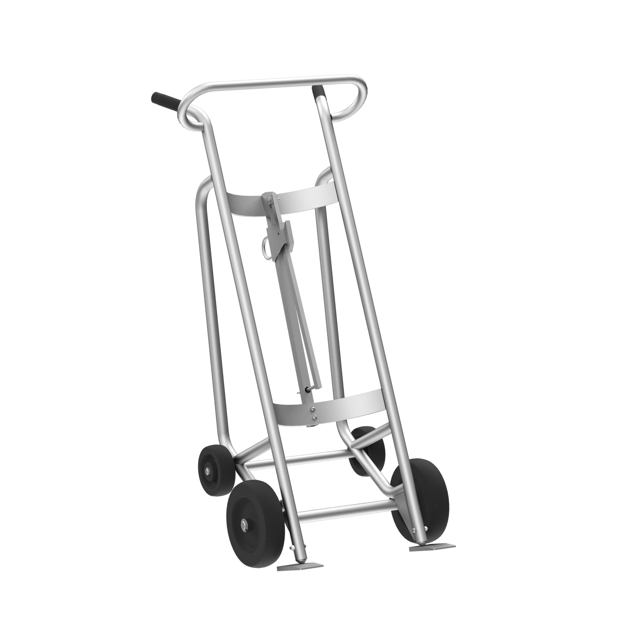 Valley Craft 4-Wheel Aluminum Drum Hand Trucks