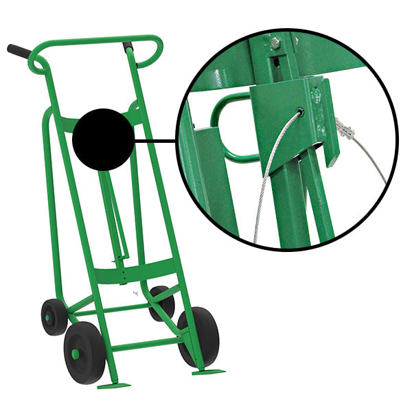 Valley Craft 4-Wheel Steel Drum Hand Trucks