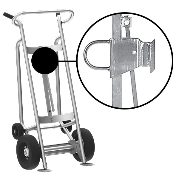 Valley Craft 4-Wheel Aluminum Drum Hand Trucks