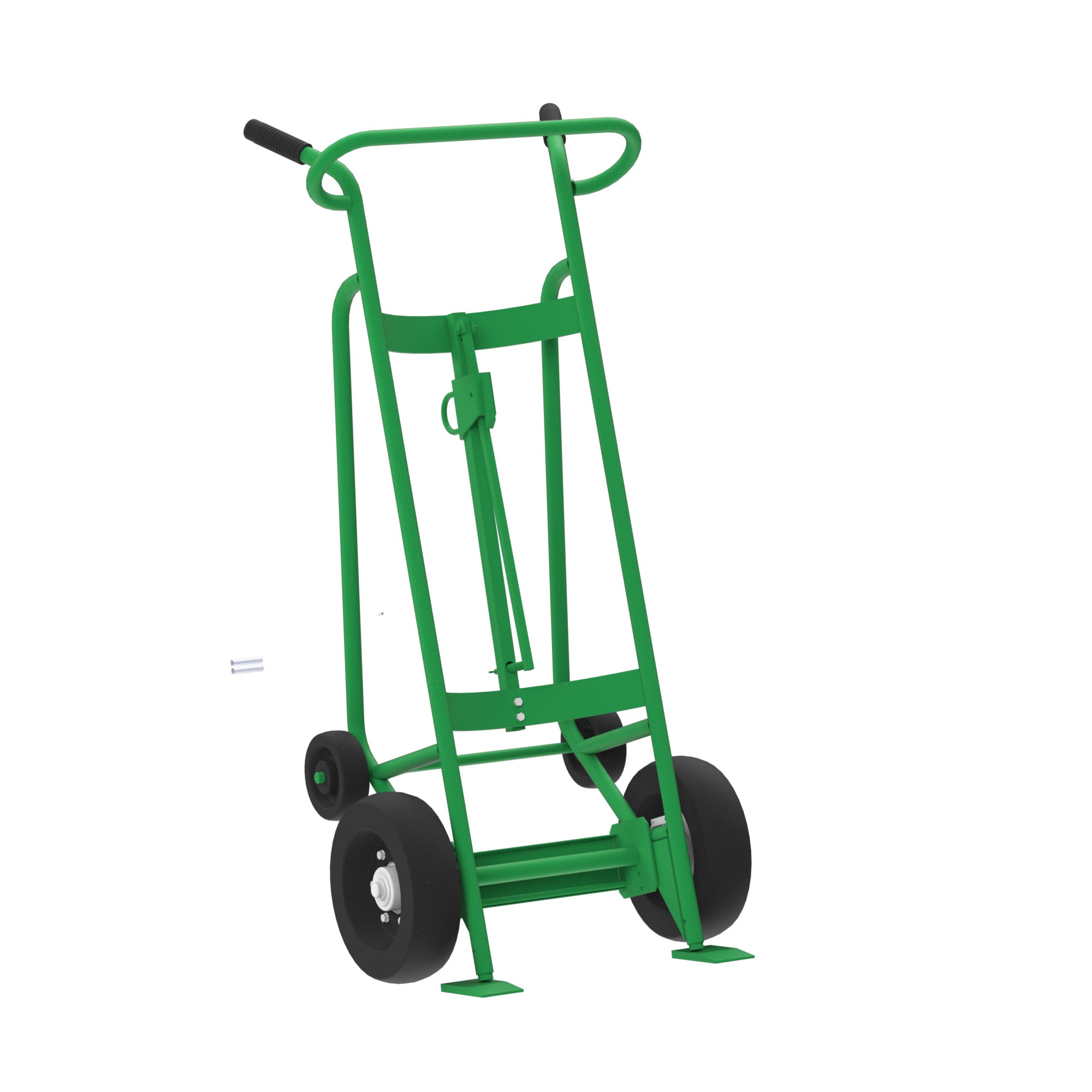 Valley Craft 4-Wheel Steel Drum Hand Trucks