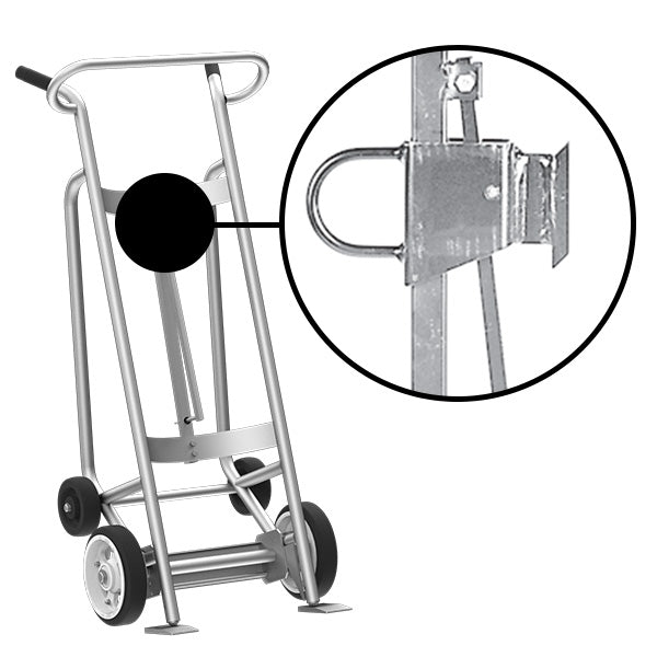 Valley Craft 4-Wheel Aluminum Drum Hand Trucks