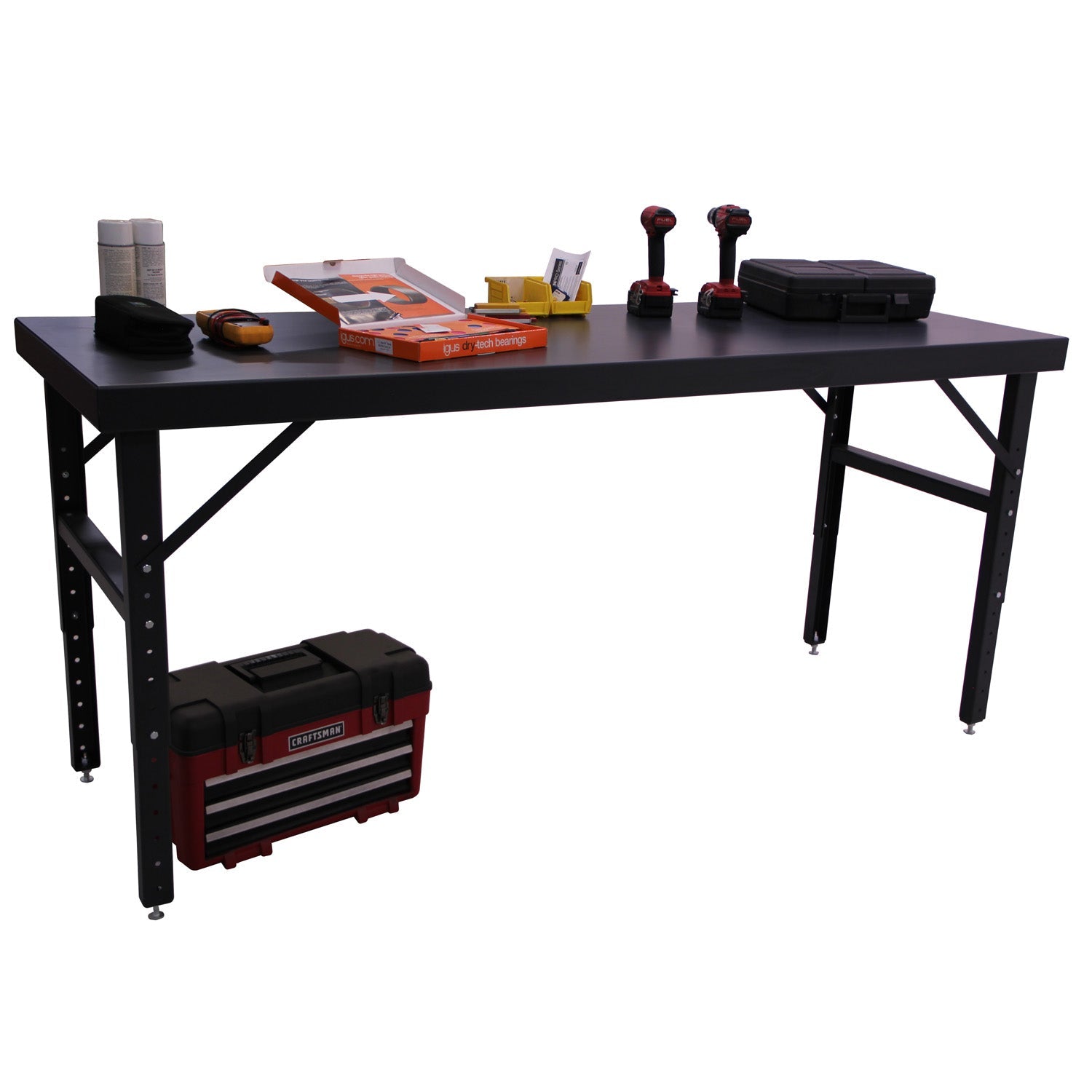 Valley Craft Adjustable Height Work Tables