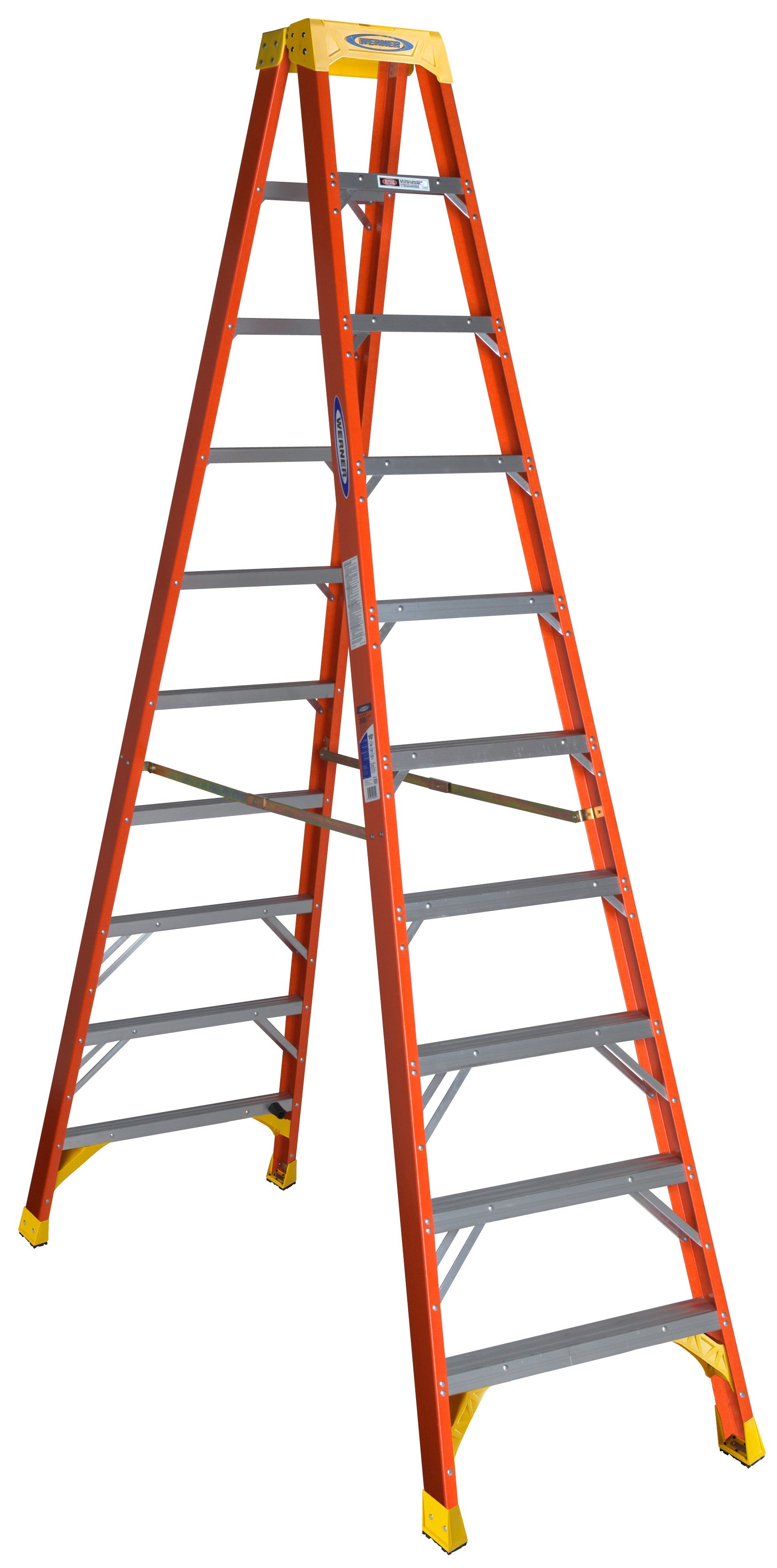 Vestil Fiberglass Twin Front Ladders