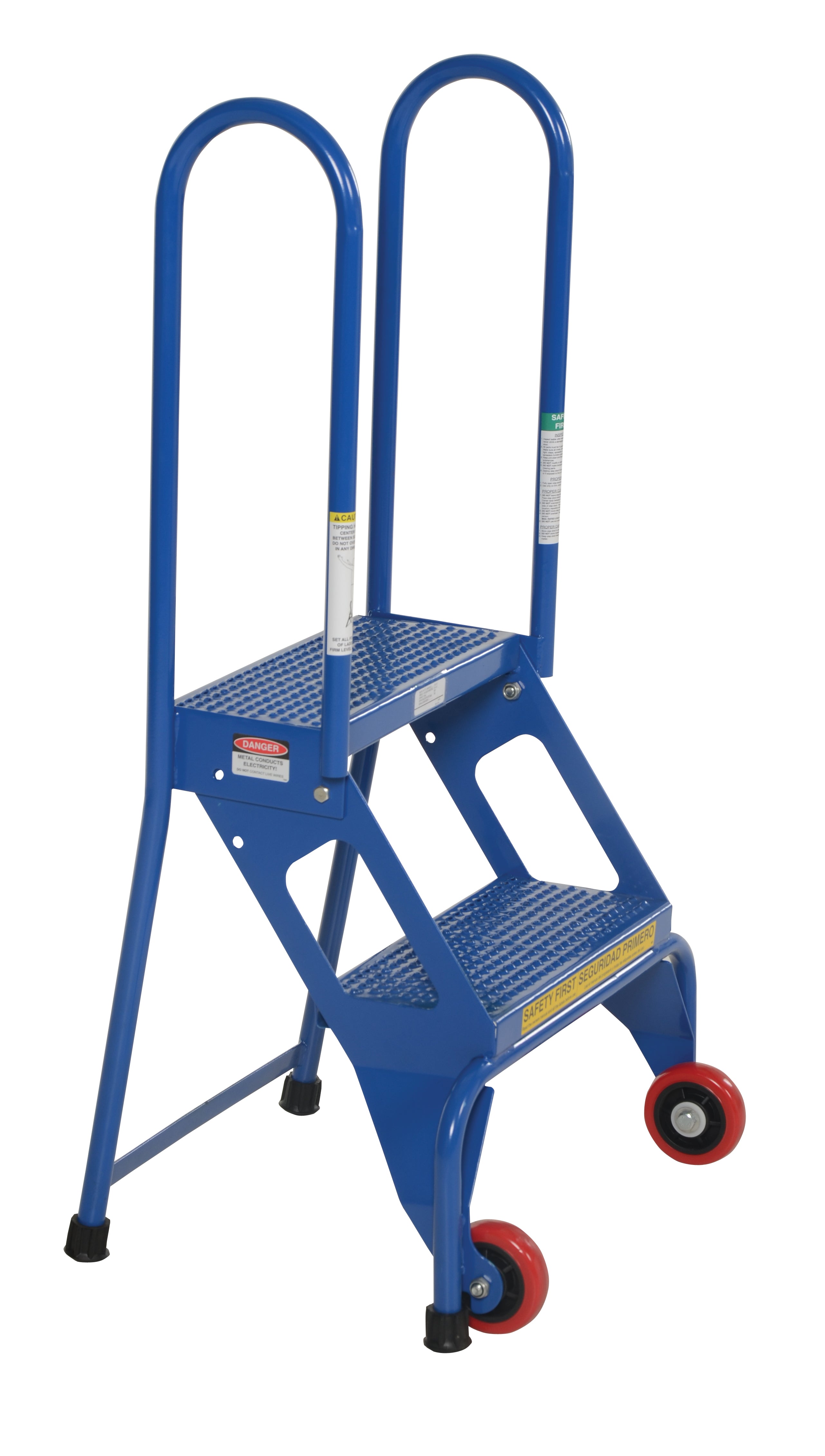 Vestil Folding Ladders with Wheels