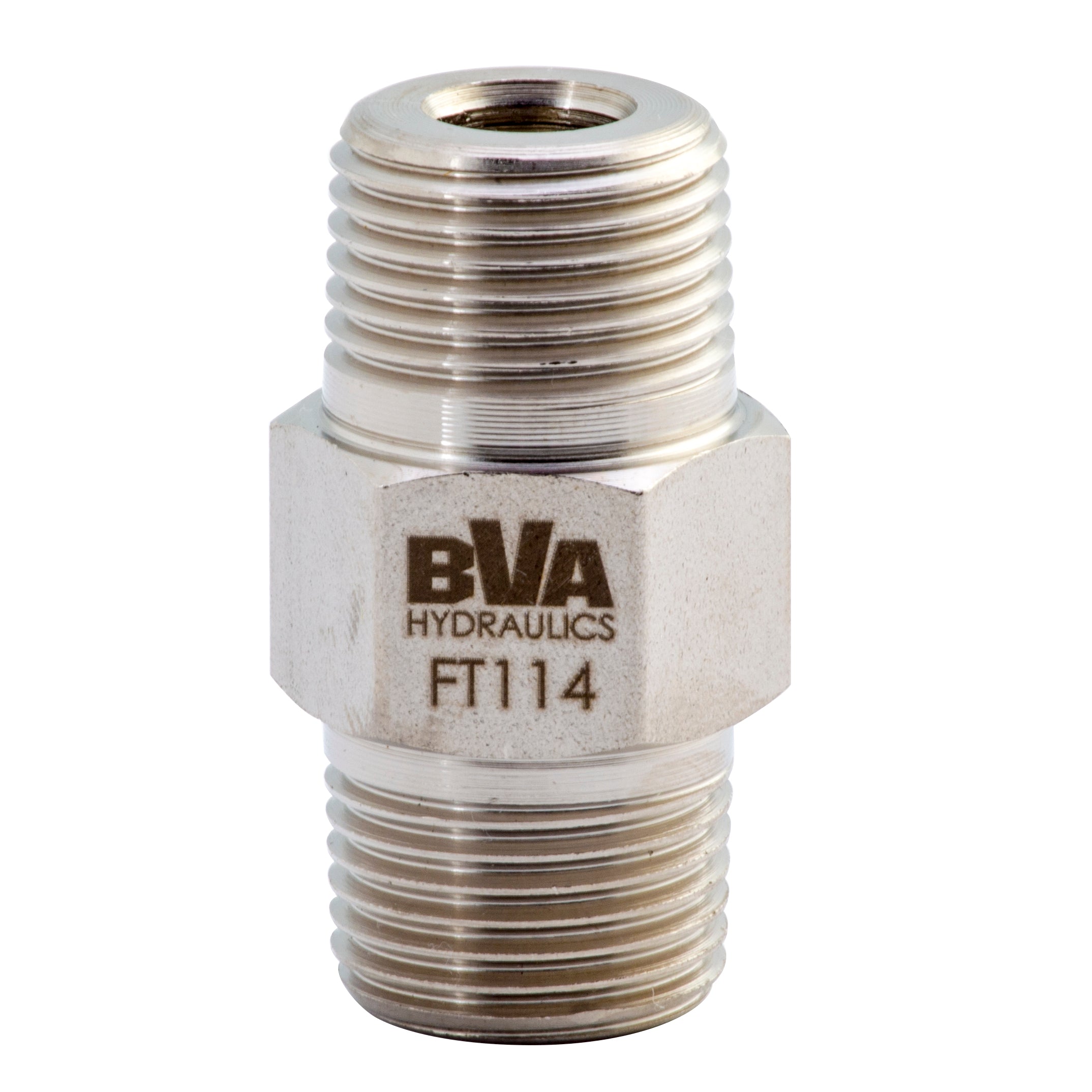 BVA Hydraulics Fitting Hex Nipples