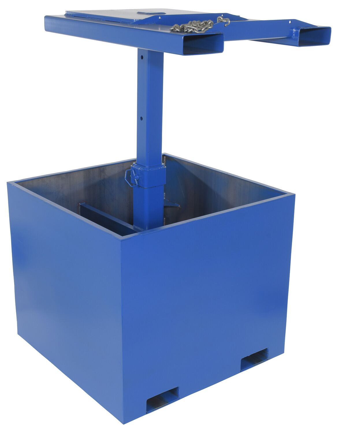 Compactor Lift Vestil Forklift Trash Can Compactor | Specialist Forklift Attachments ...