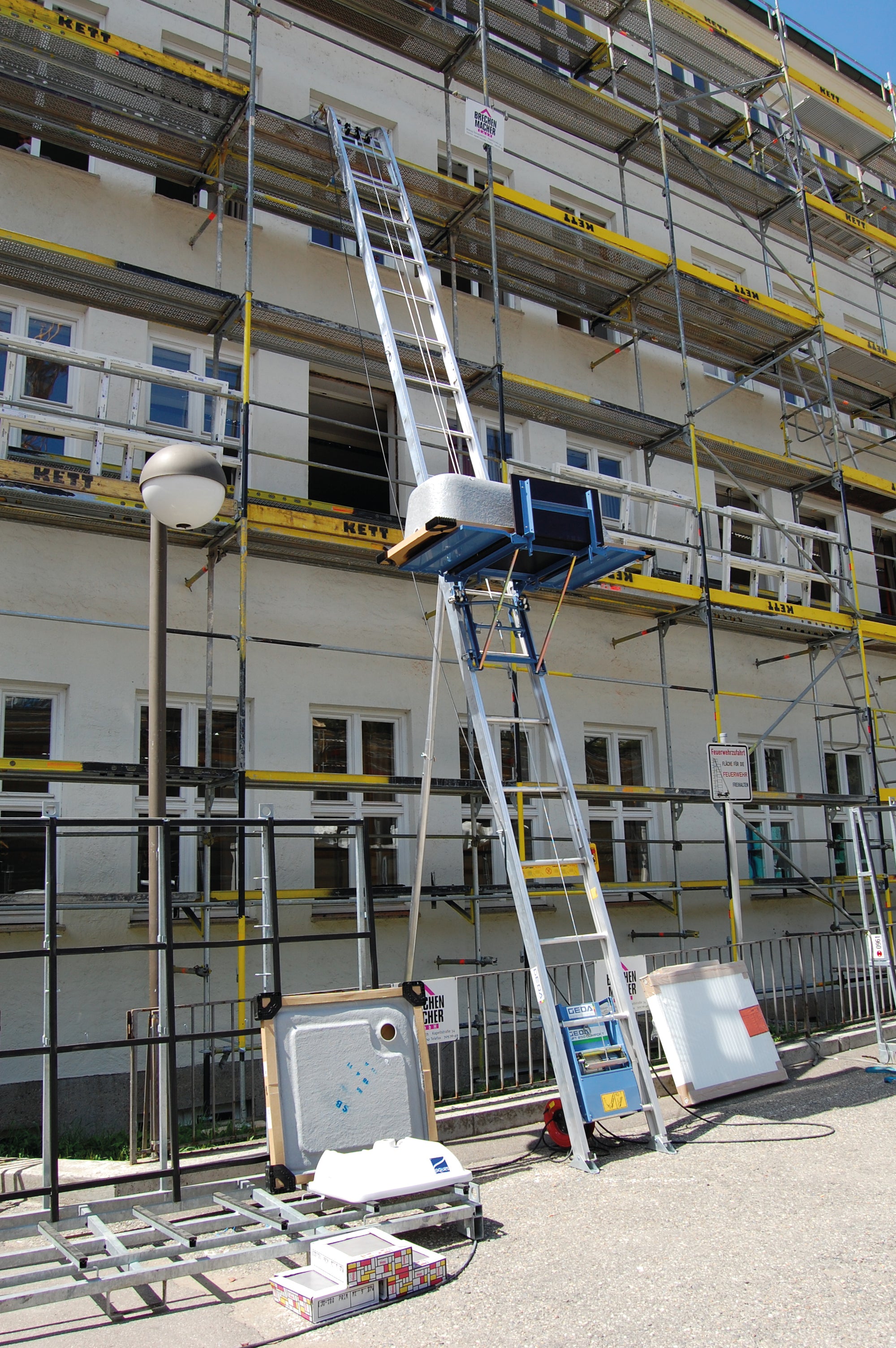 GEDA MAXI 120S 265lbs Scaffold Rope Hoist