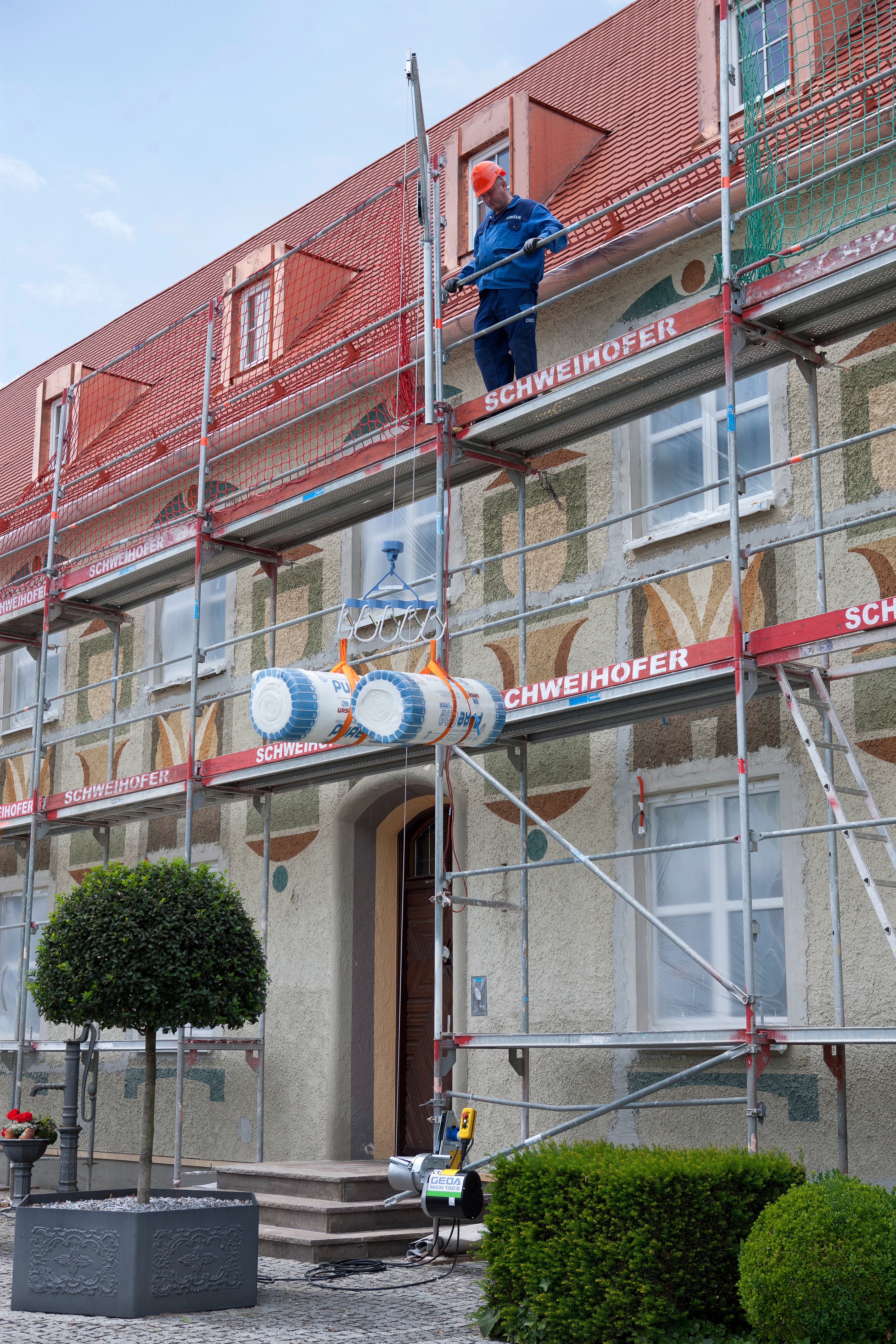 GEDA MAXI 120S 265lbs Scaffold Rope Hoist