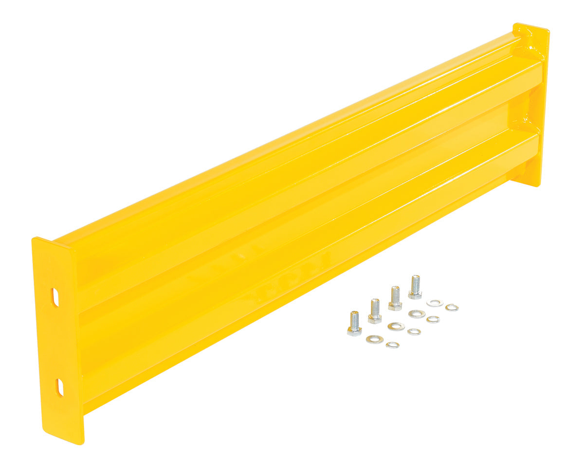 Structral Base Rail Vestil 2-Rib Bolt Together Structural Guard Rail Systems (Rail ...