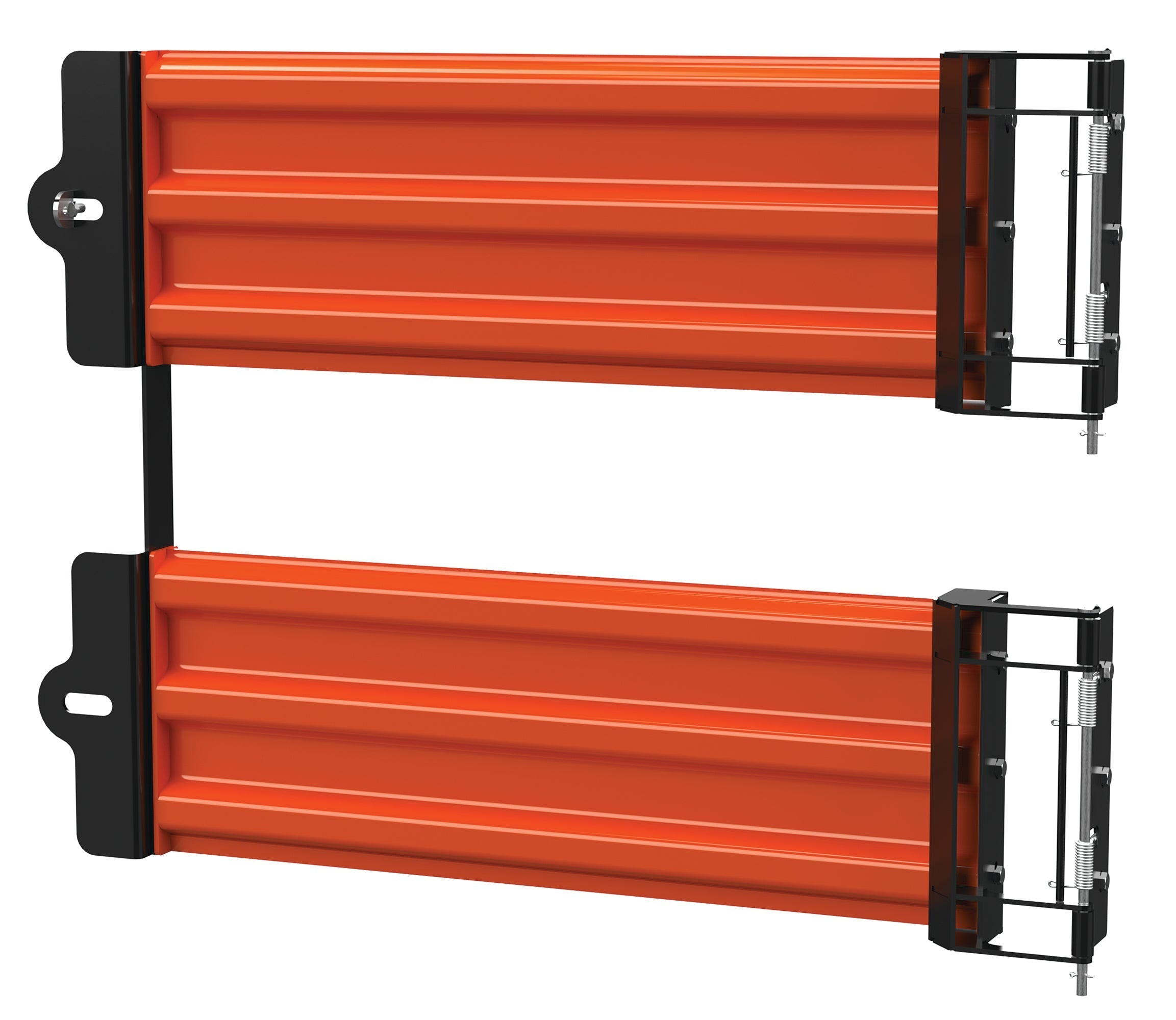 Vestil 3-Rib Bolt-On Structural Guard Rail Systems (Double Gate)