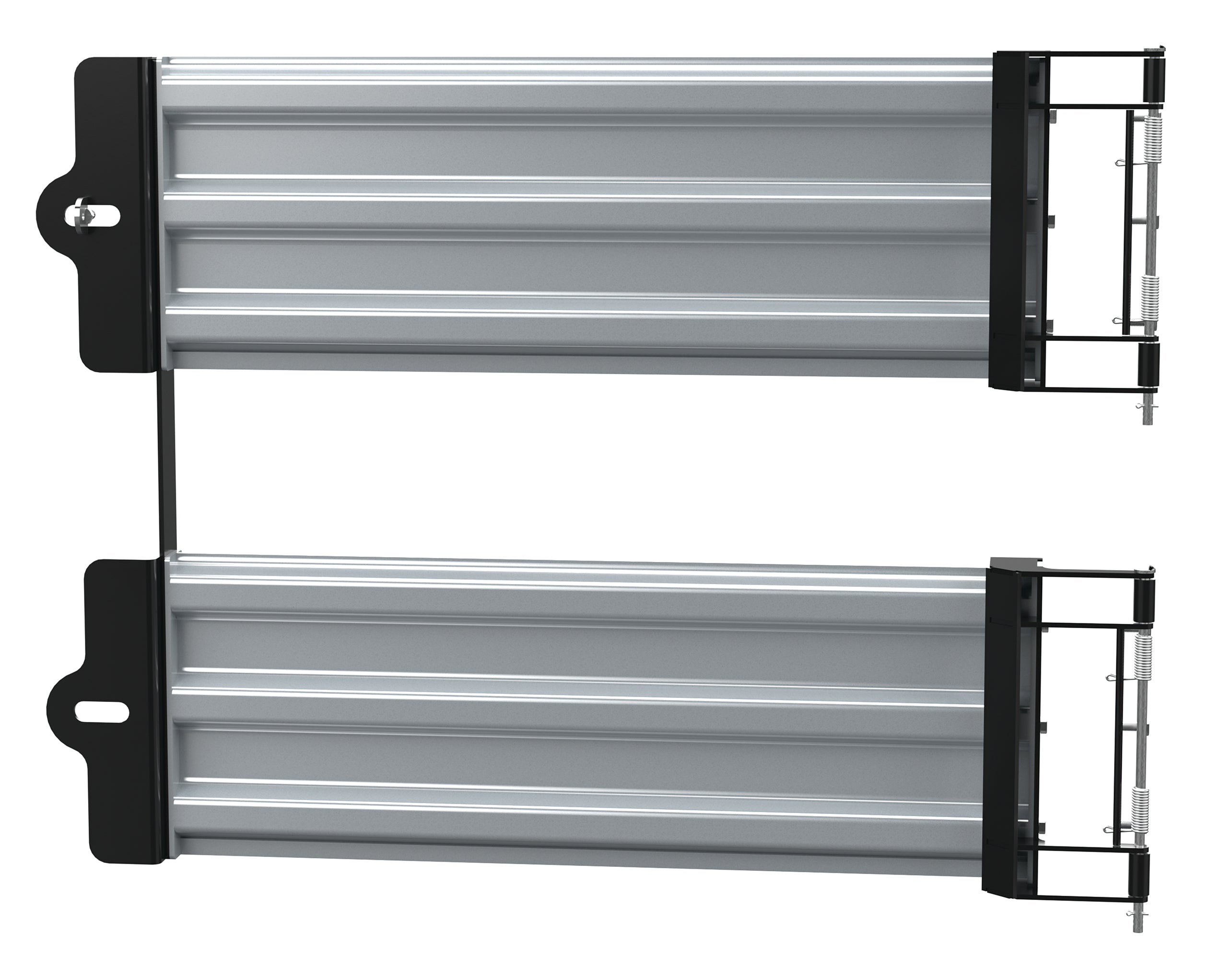 Vestil 3-Rib Bolt-On Structural Guard Rail Systems (Double Gate)