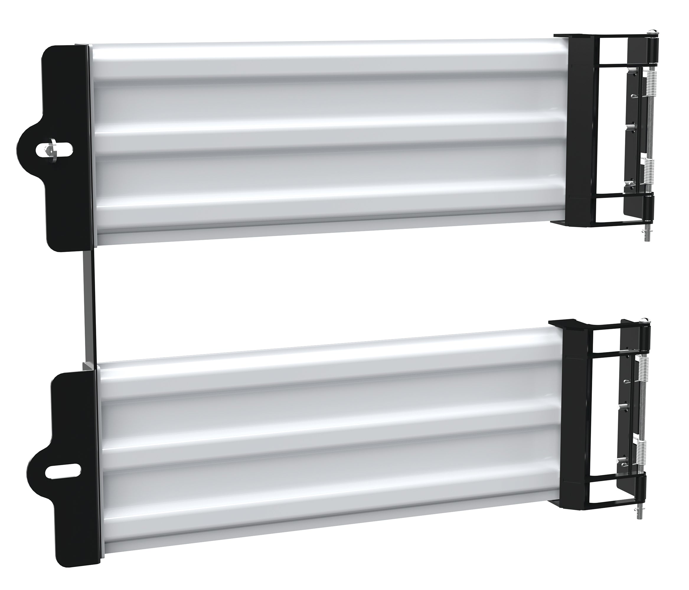 Vestil 3-Rib Bolt-On Structural Guard Rail Systems (Double Gate)