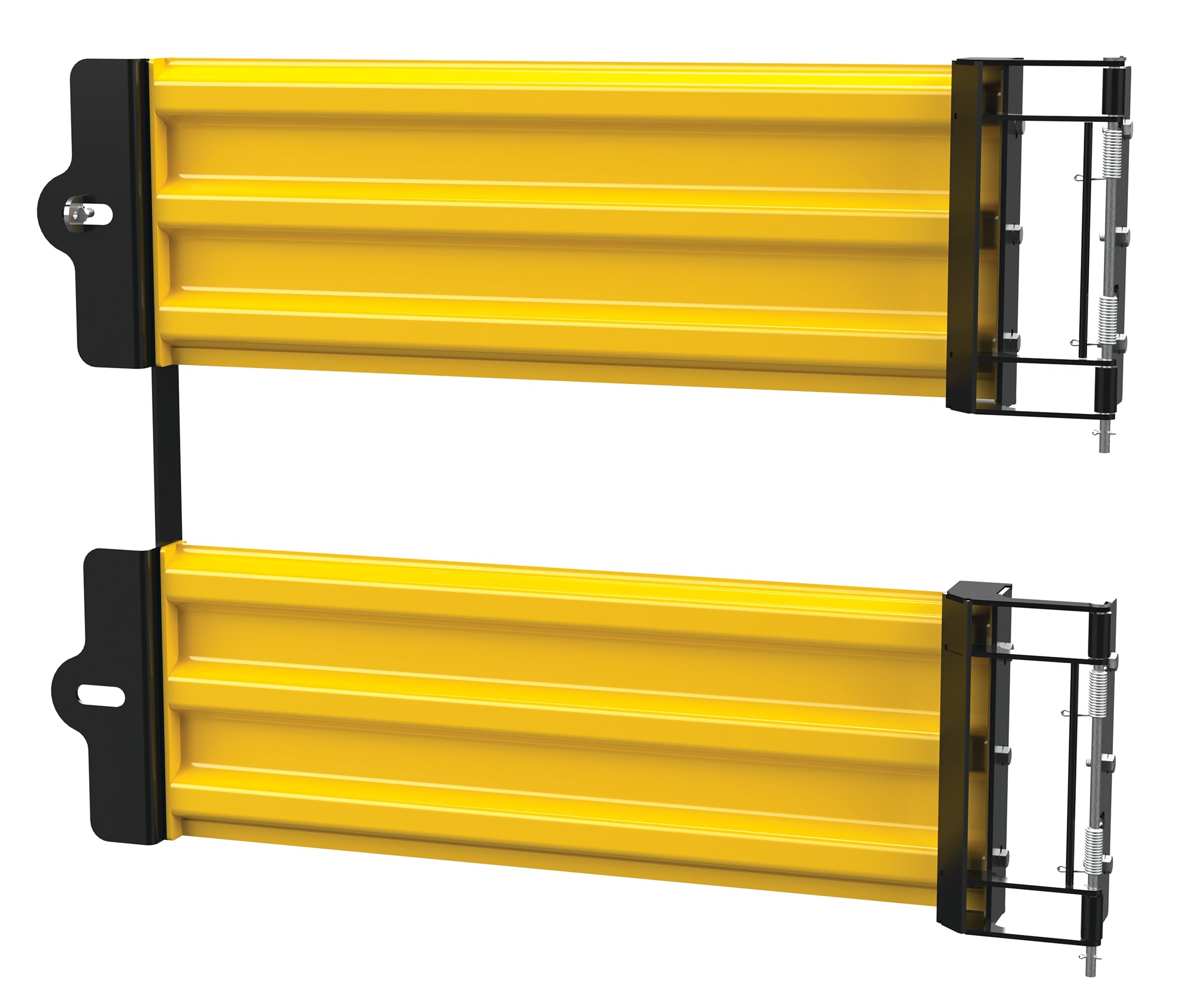 Vestil 3-Rib Bolt-On Structural Guard Rail Systems (Double Gate)