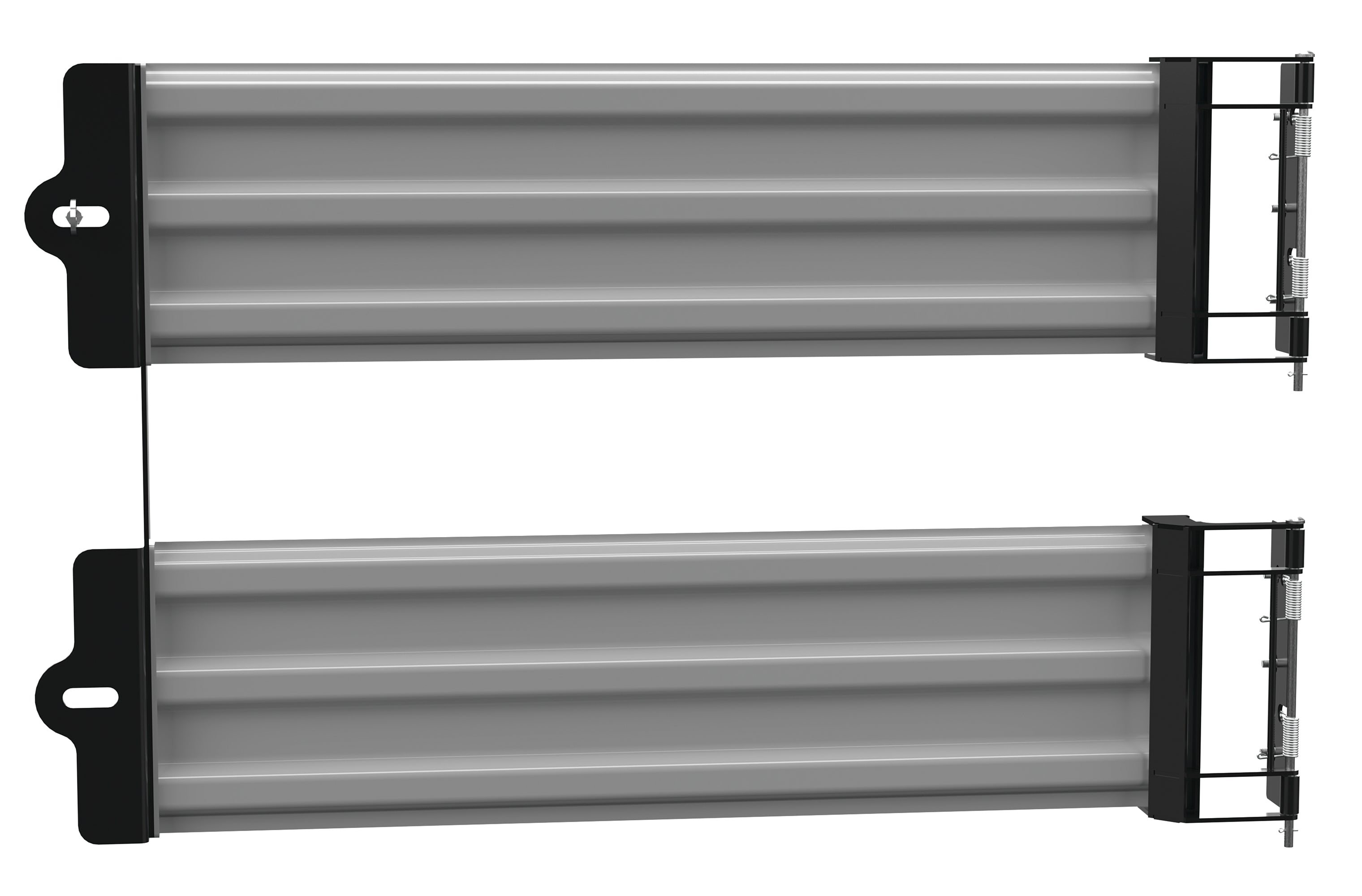 Vestil 3-Rib Bolt-On Structural Guard Rail Systems (Double Gate)