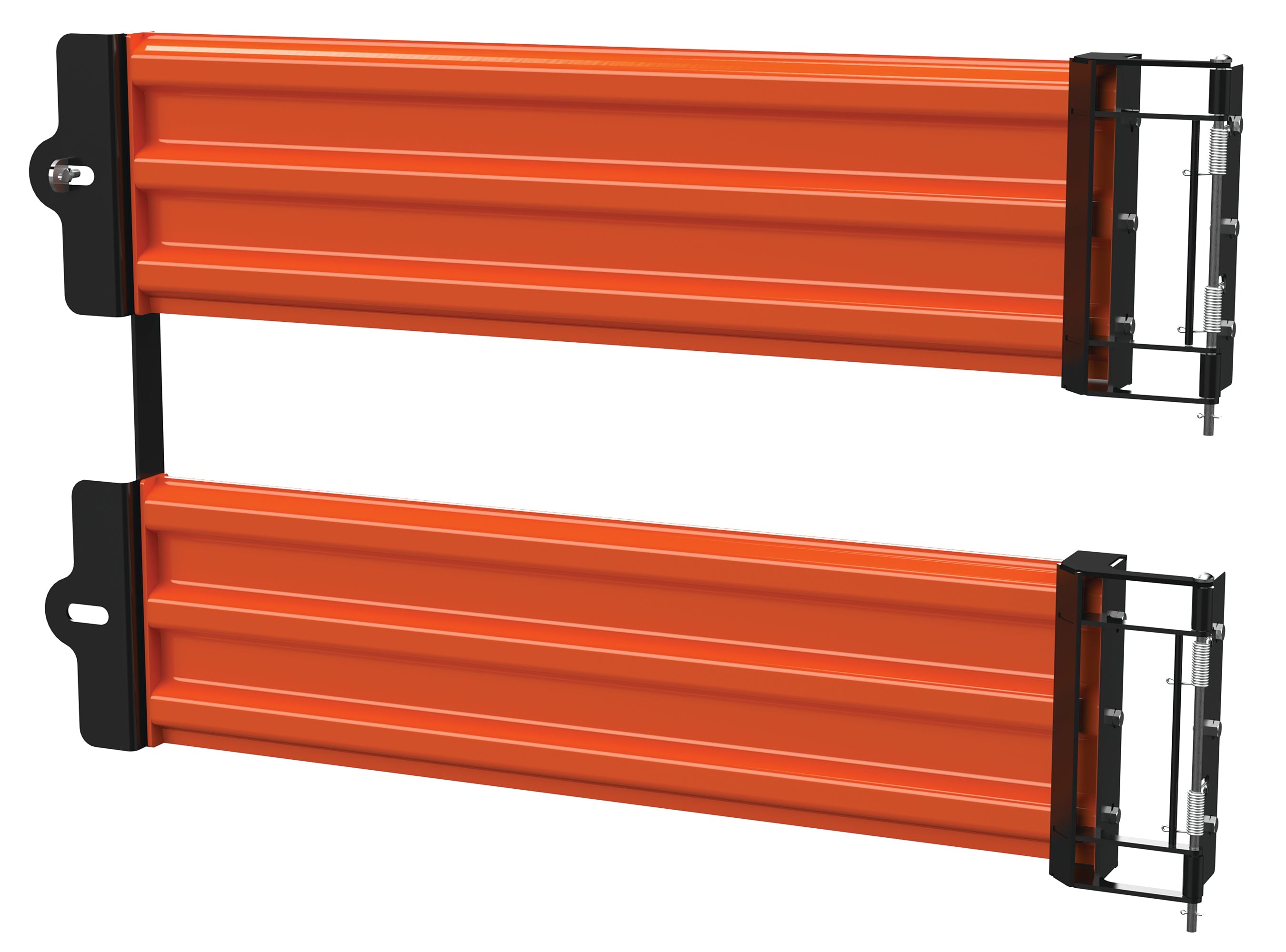 Vestil 3-Rib Bolt-On Structural Guard Rail Systems (Double Gate)