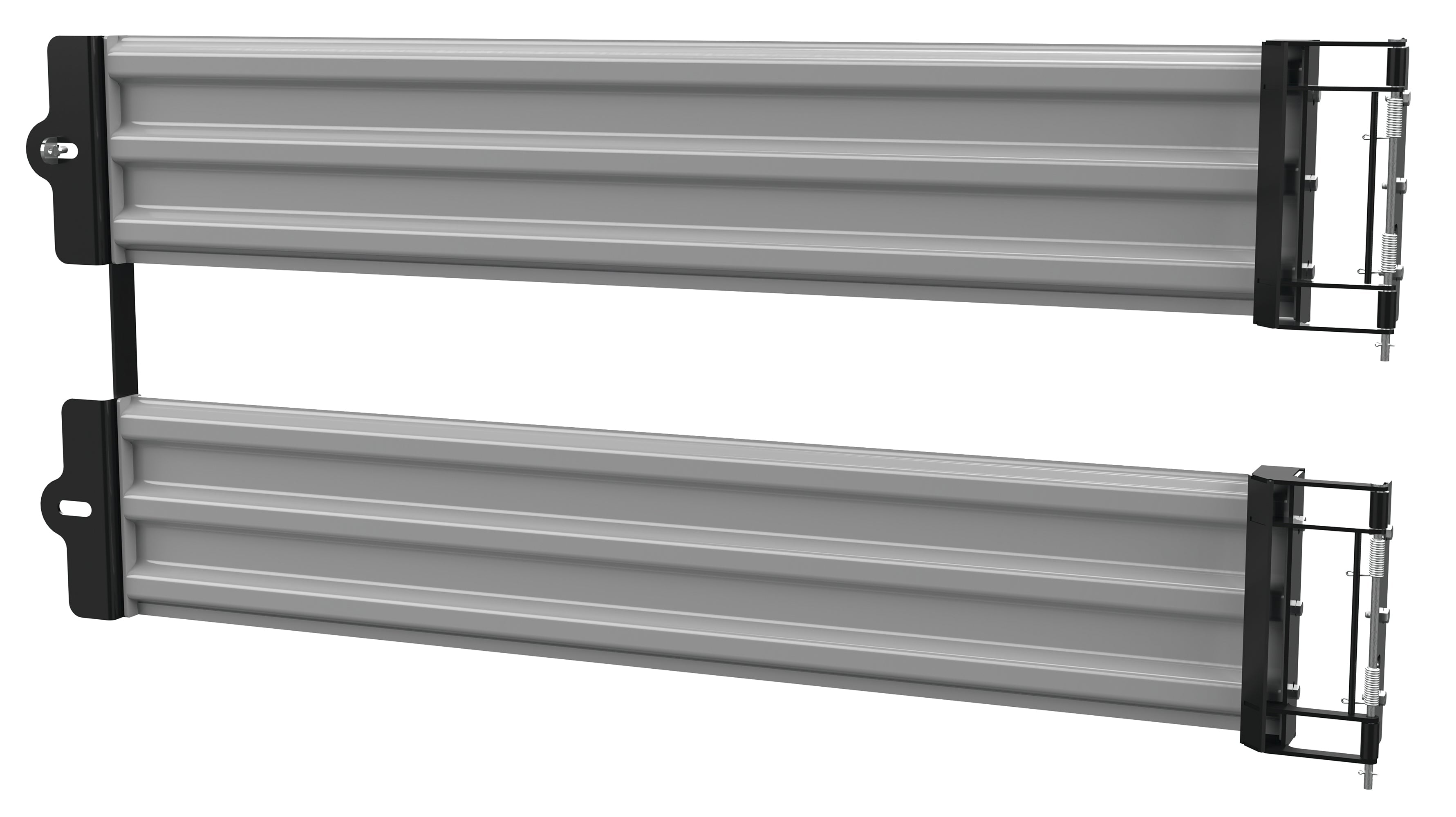 Vestil 3-Rib Bolt-On Structural Guard Rail Systems (Double Gate)