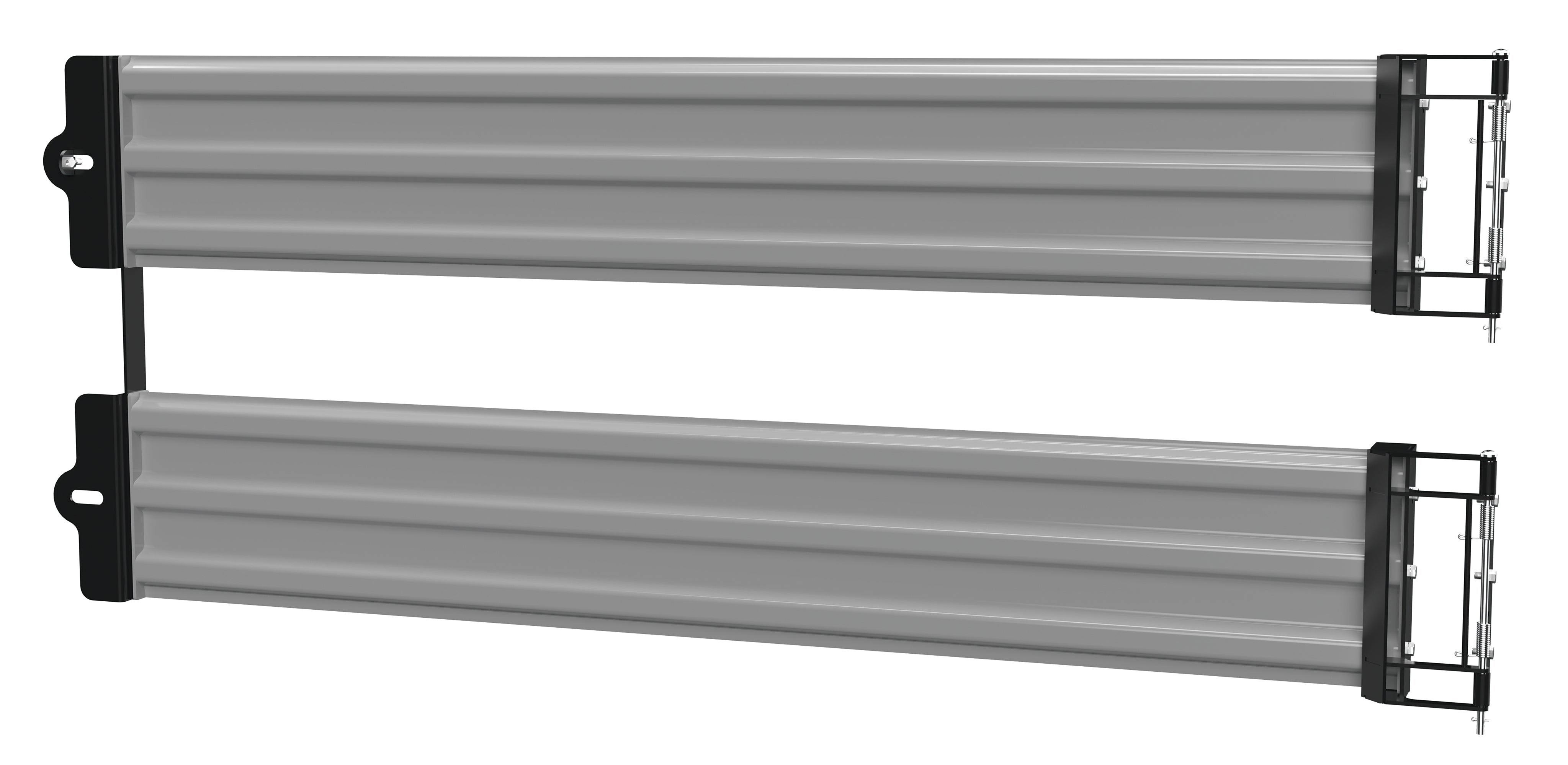 Vestil 3-Rib Bolt-On Structural Guard Rail Systems (Double Gate)