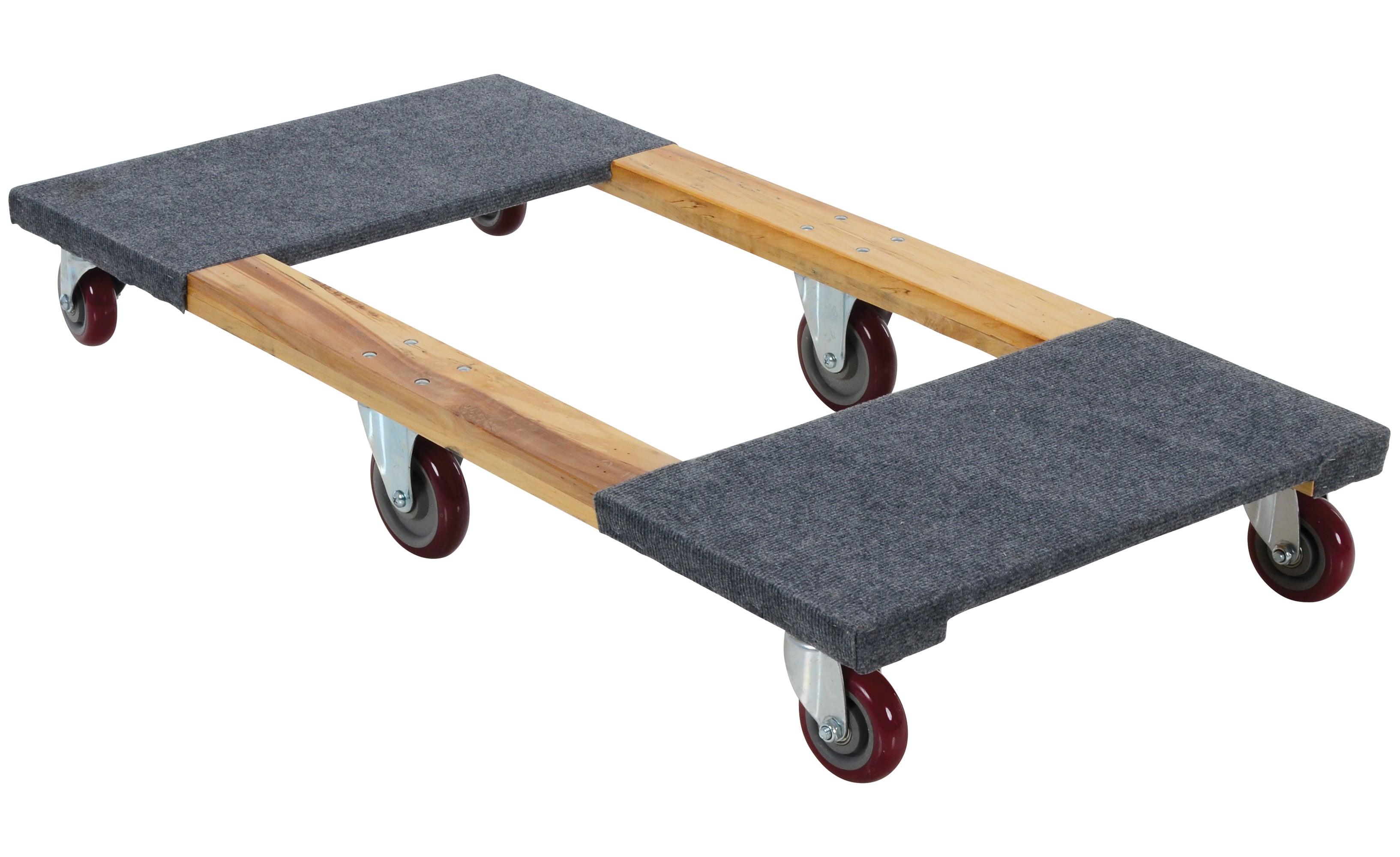 Vestil Six-Wheel Wooden Mover Dollies