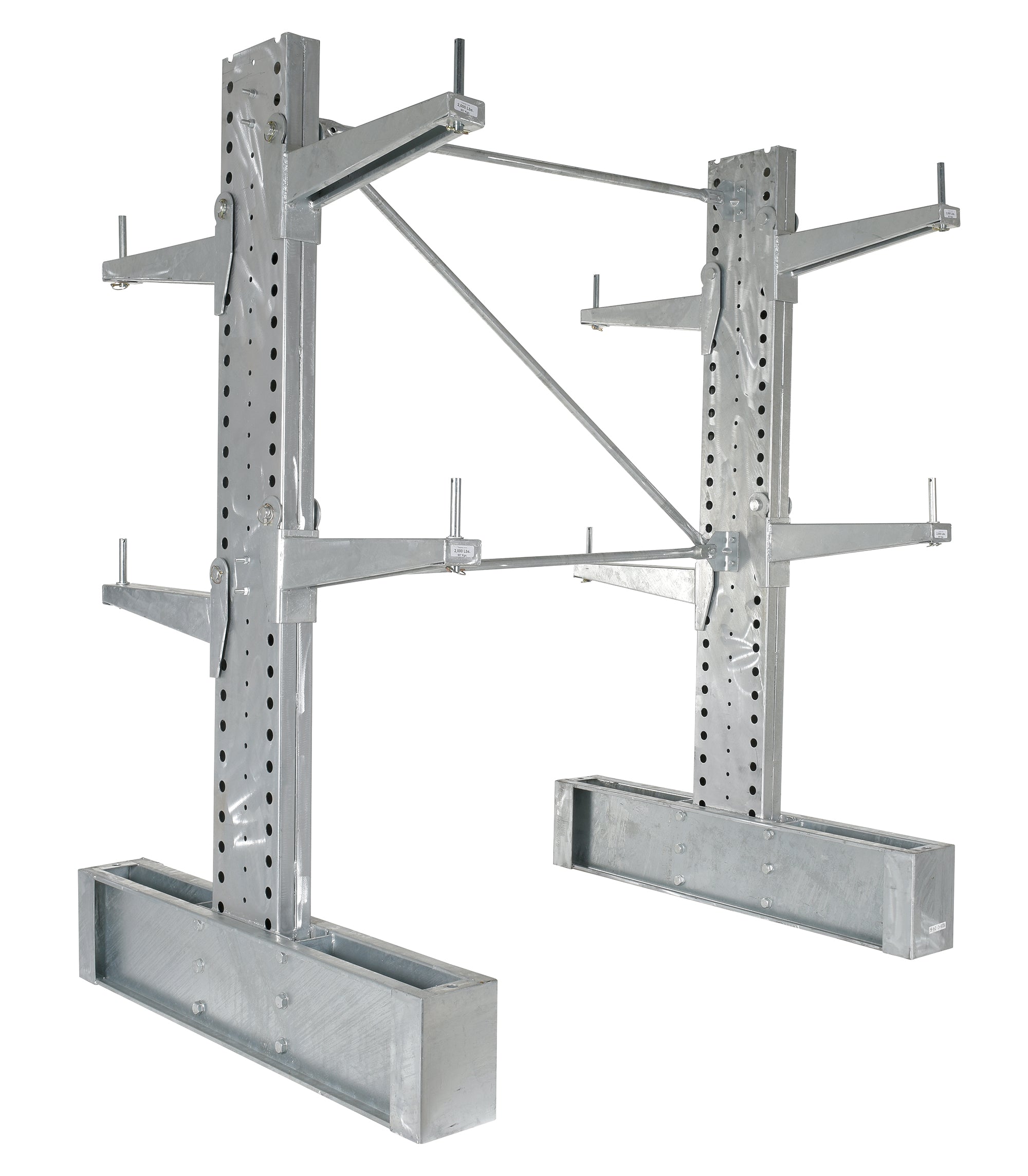 Vestil Galvanized Cantilever Rack Kits