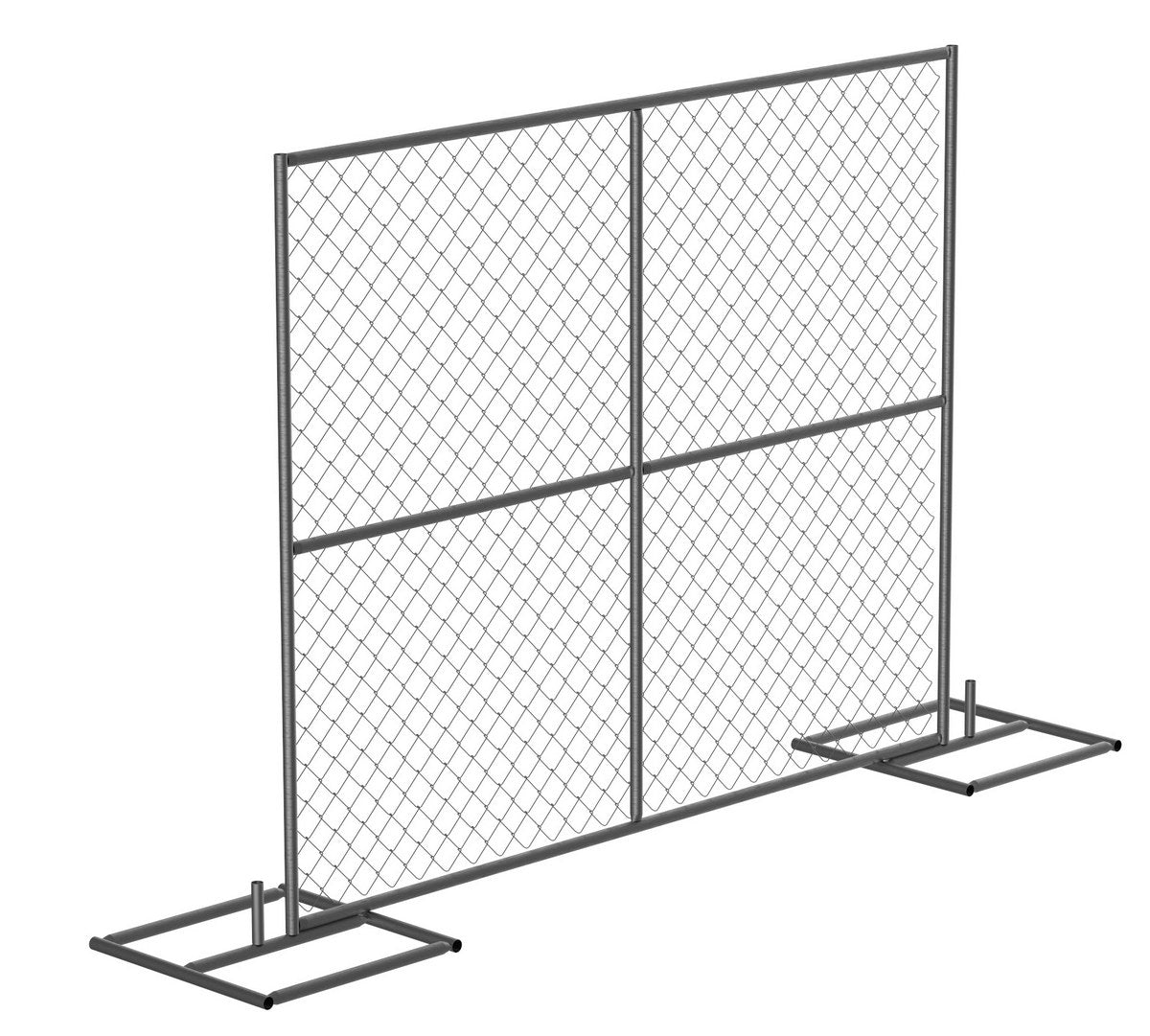 Vestil Galvanized Construction Barrier Systems