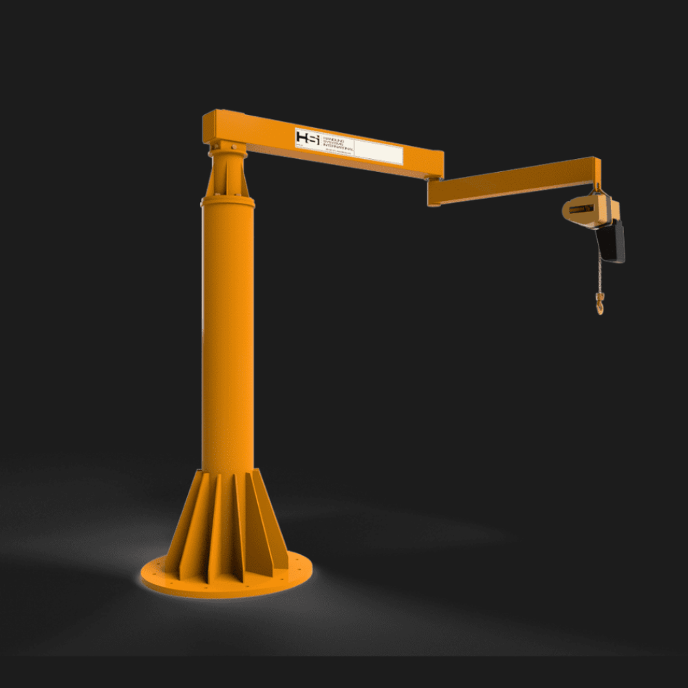 HSI 500lbs Freestanding Articulated Jib Cranes