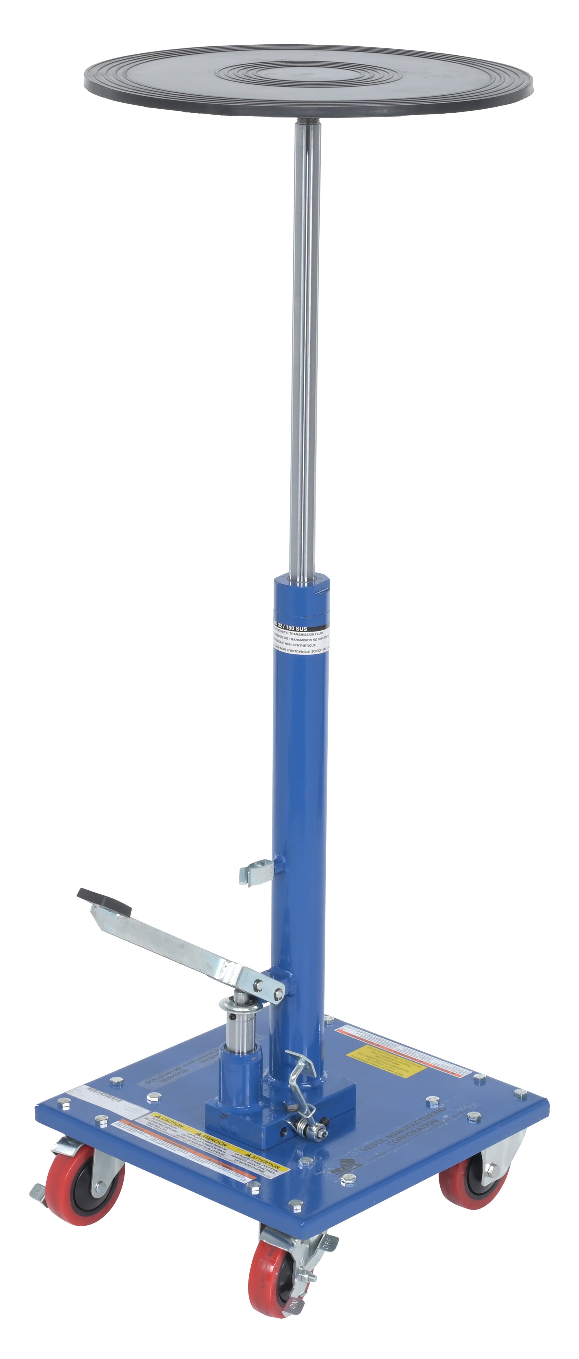 Vestil Hydraulic Post Tables w/ Rounded Tops