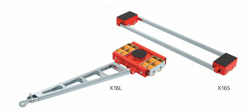 Skate Block Rope System HTS ECO-Skate i-Series XL Load Moving Skate System with Polyurethane W ...