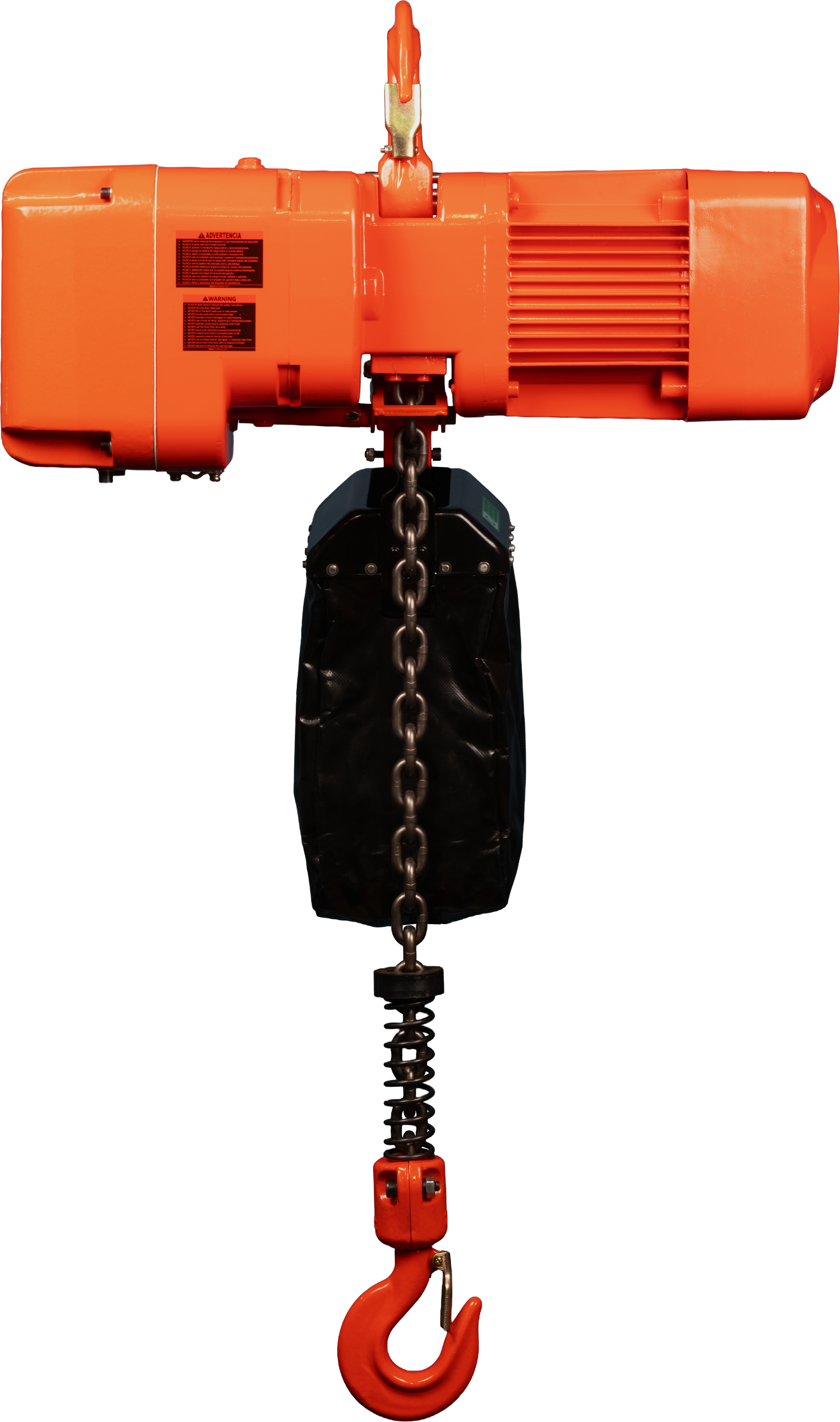 Bison 0.5Ton Three Phase Dual Speed Electric Chain Hoist 230v/460V