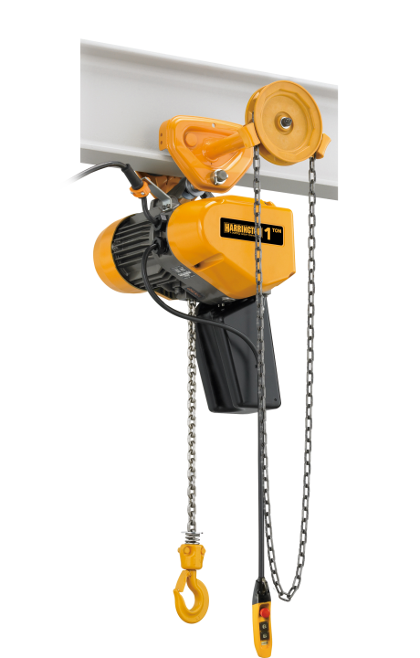 Harrington EQG Geared Trolley Electric Chain Hoist