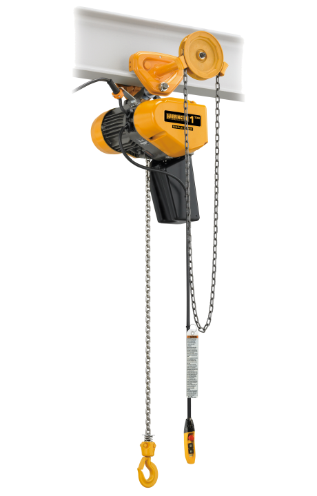 Harrington SEQG Geared Trolley Electric Chain Hoists