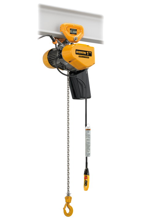 Harrington SEQP Push Trolley Electric Chain Hoists