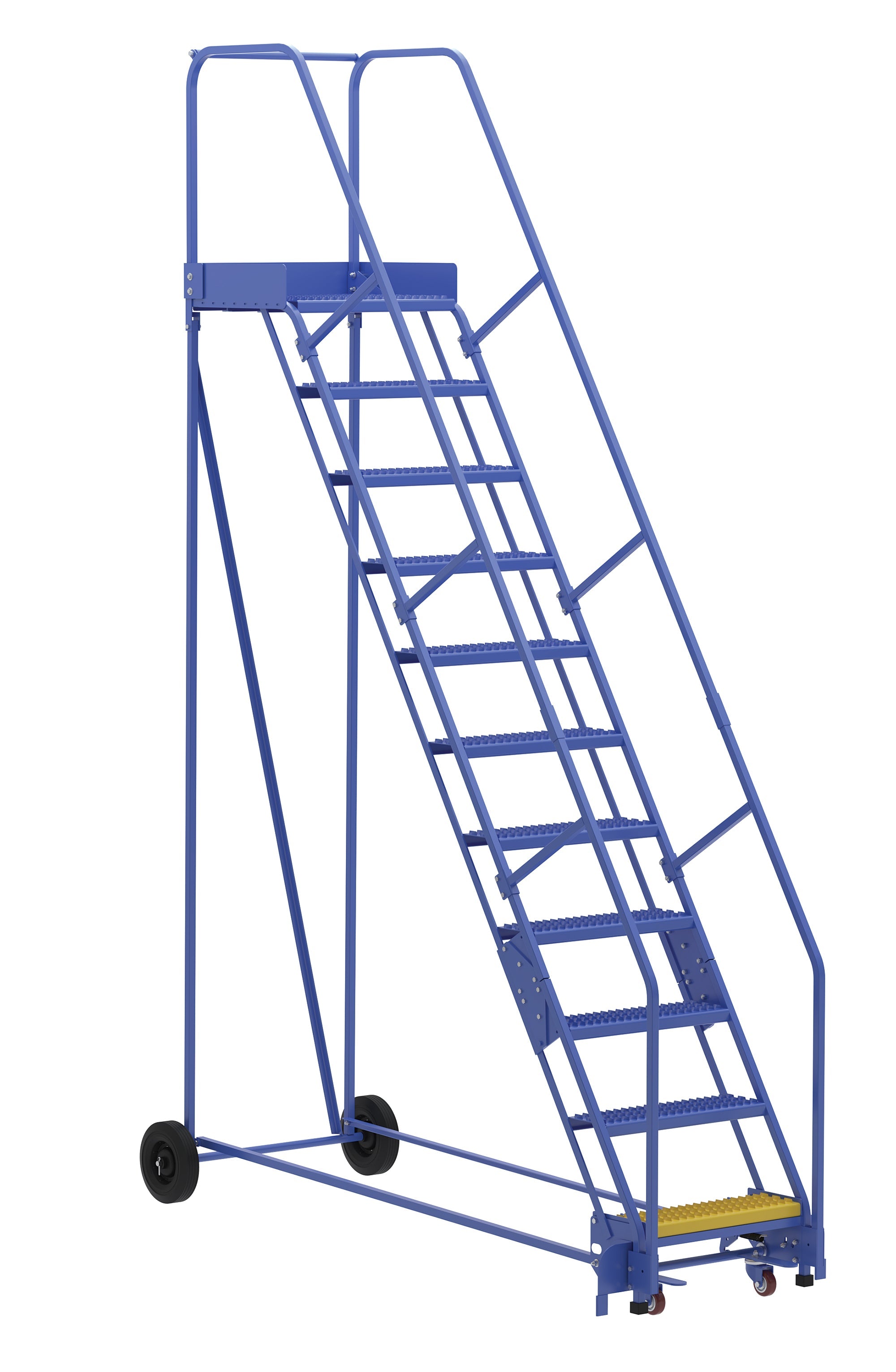 Vestil 11 Step Rolling Warehouse Ladders