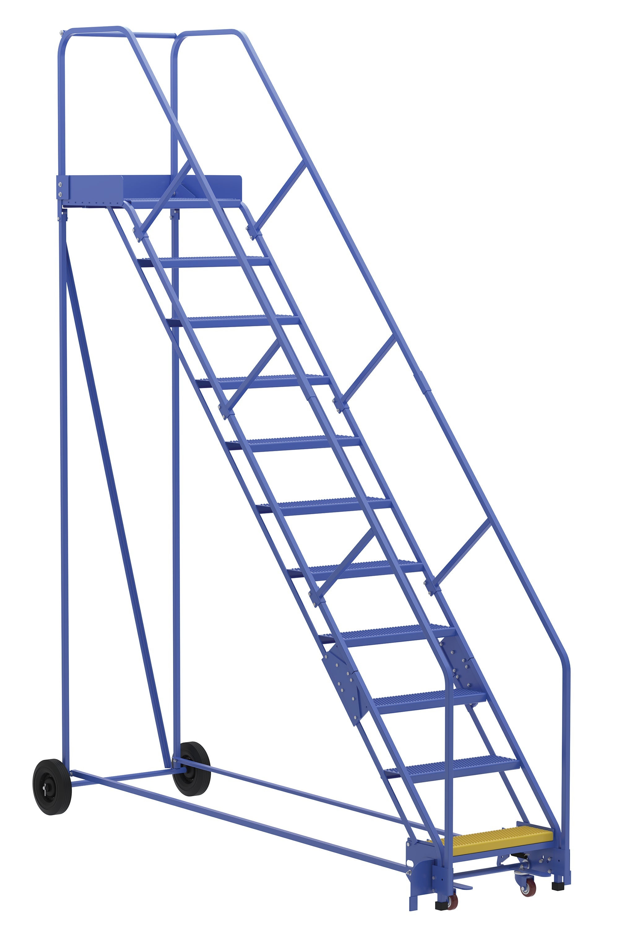 Vestil 11 Step Rolling Warehouse Ladders