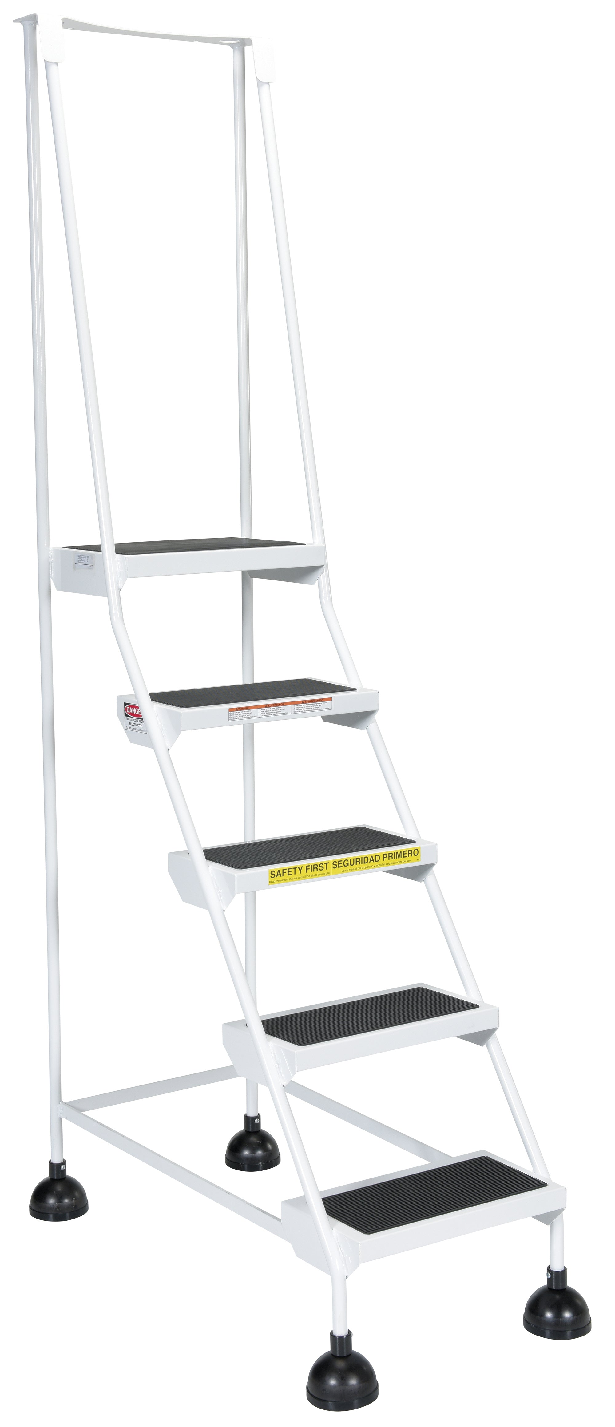 Spring Round Ladder Vestil Commercial Spring Loaded Ladders – Lifting Equipment Store USA