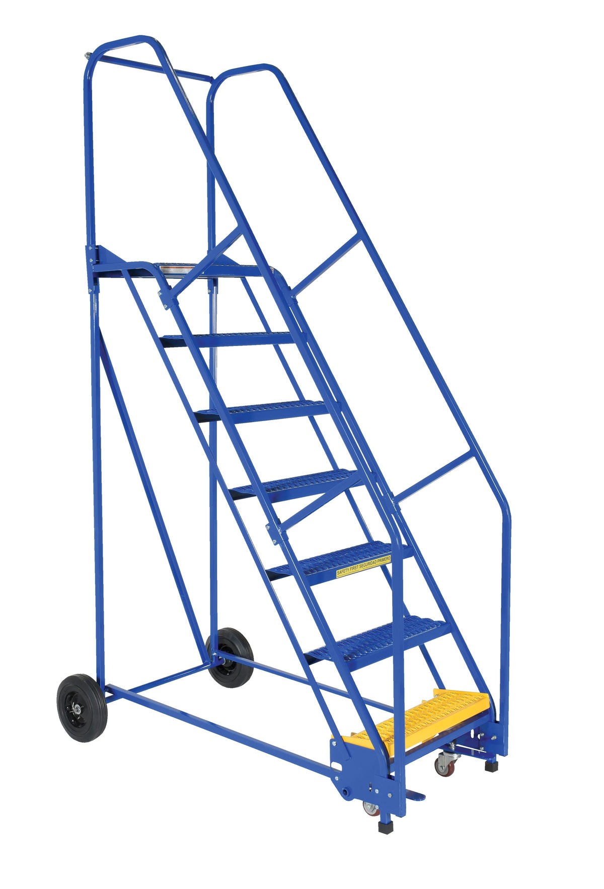 7 Tep Ladder Vestil 7 Step Rolling Warehouse Ladders – Lifting Equipment Store USA