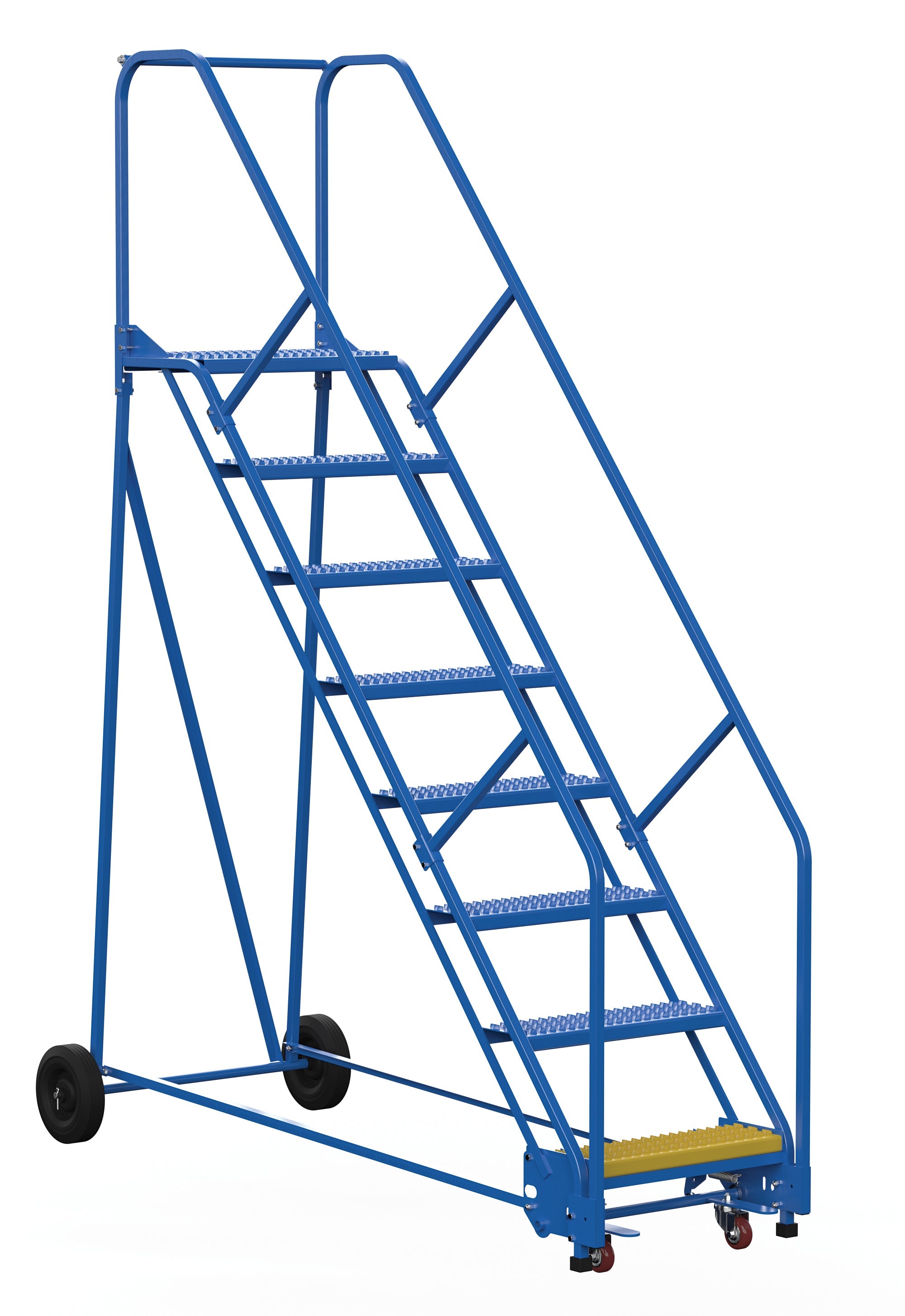 Vestil 8 Step Rolling Warehouse Ladders